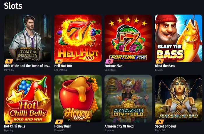 WinShark Casino Australia slots