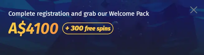WinShark Casino Australia bonus