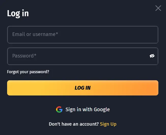 WinShark Casino Australia login